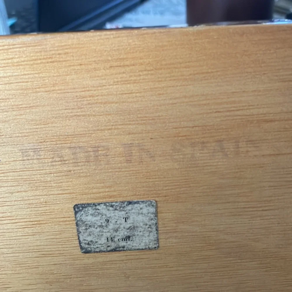 Marquetry Mosiac Jewelry Box Spain